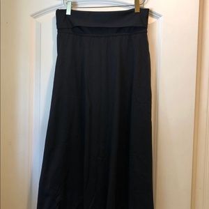 Patagonia A-line Black Skirt